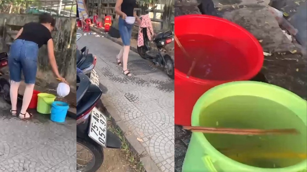 Clip quay lại cảnh rửa tô chớp nhoáng được đăng tải lên mạng xã hội.