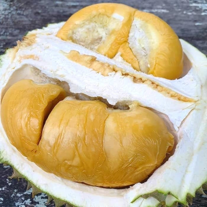 Sầu riêng Black Thorn có vị ngọt đậm đà, béo ngậy, hòa quyện cùng hậu vị đắng nhẹ. Ảnh: Welofarm