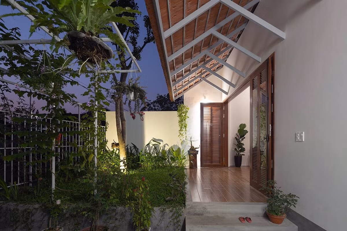 Không gian nghỉ ngơi, thư giãn bình yên. Ảnh: Triệu Chiến