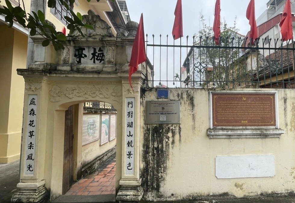 Trở về từ chiến khu Việt Bắc, nơi đầu tiên Bác Hồ dừng chân là căn nhà nhỏ ở thôn Phú Gia (nay thuộc phường Phú Thượng, quận Tây Hồ, Hà Nội). Ảnh: VOV