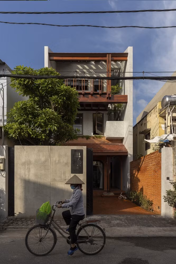 Gia chủ là một cặp vợ chồng trẻ, mong muốn một môi trường yên tĩnh, gần gũi với thiên nhiên. Ảnh: Quang Trần