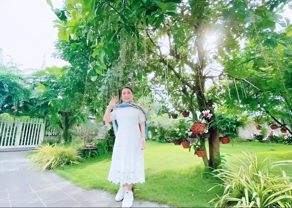 Ước tính căn nhà của nữ nghệ sĩ trị giá hàng chục tỷ đồng. Ảnh chụp màn hình