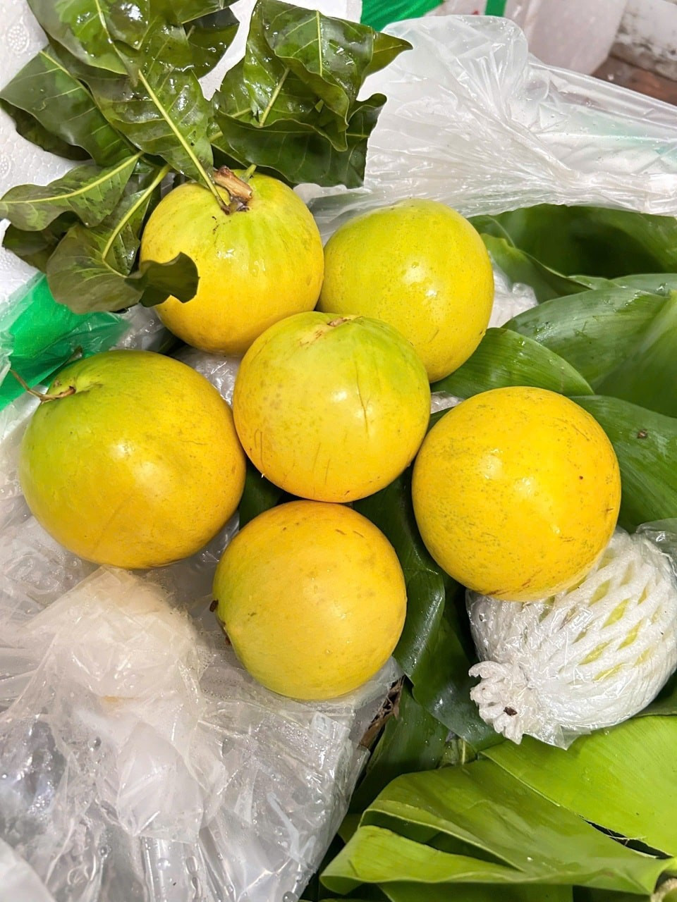 Một số cửa hàng cho biết, dù giá rẻ nhưng sức mua vẫn rất yếu. Phần lớn khách chỉ mua vài kg để trưng bày, không mua nhiều để ăn thường xuyên. Ảnh: Facebook