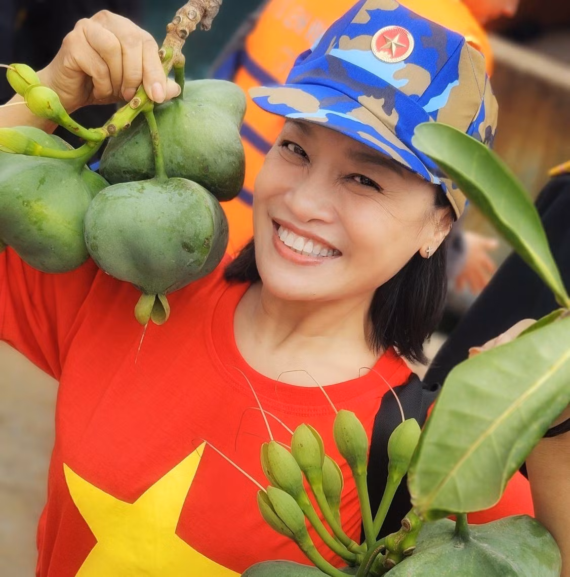 Thời gian gần đây, diễn viên Tú Oanh thường xuyên khoe cuộc sống điền viên vui vẻ trên trang cá nhân. Ảnh: FB Oanh Le Tu