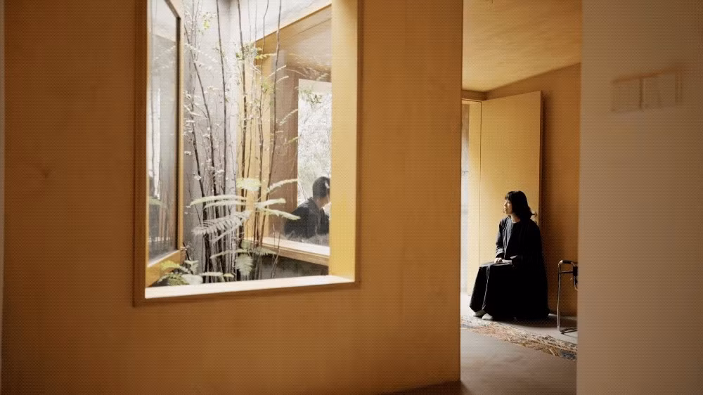 Bố cục mở giúp nhà nhỏ không bí bách. Ảnh: Weibo