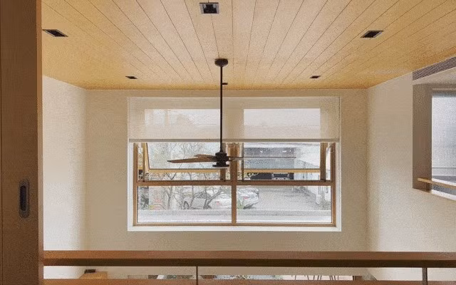 Vật liệu xây dựng chủ yếu là thạch cao, kính và đá cẩm thạch vừa bền vững, vừa thông thoáng. Ảnh: Toutiao