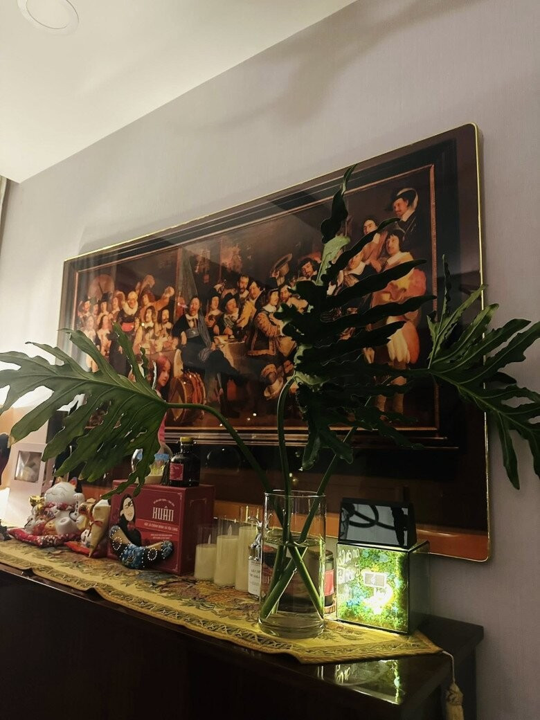 Mỗi góc nhỏ trong nhà đều toát lên gu thẩm mỹ riêng biệt. Ảnh: FBNV