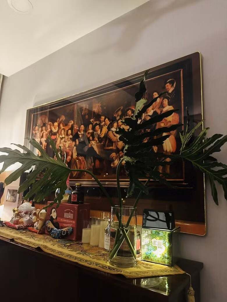 Mỗi góc nhỏ trong nhà đều toát lên gu thẩm mỹ riêng biệt. Ảnh: FBNV