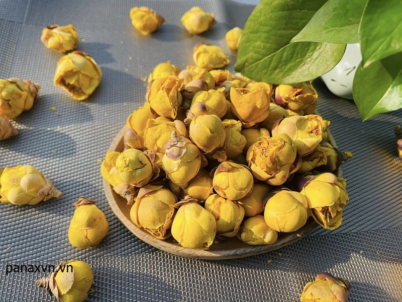 Trà hoa vàng có vị thanh, hơi ngọt tự nhiên, mùi hương dịu nhẹ, mang đến cảm giác thư giãn. Ảnh: Internet