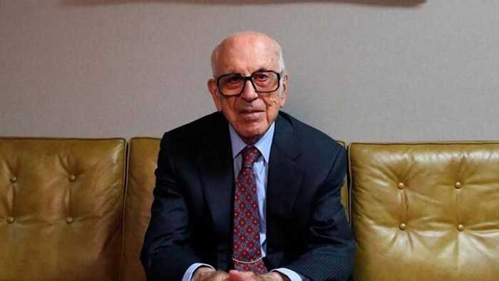 George Joseph, sinh năm 1921, hiện hơn 100 tuổi, được coi là tỷ phú lớn tuổi nhất thế giới. Ảnh: The Financial Express