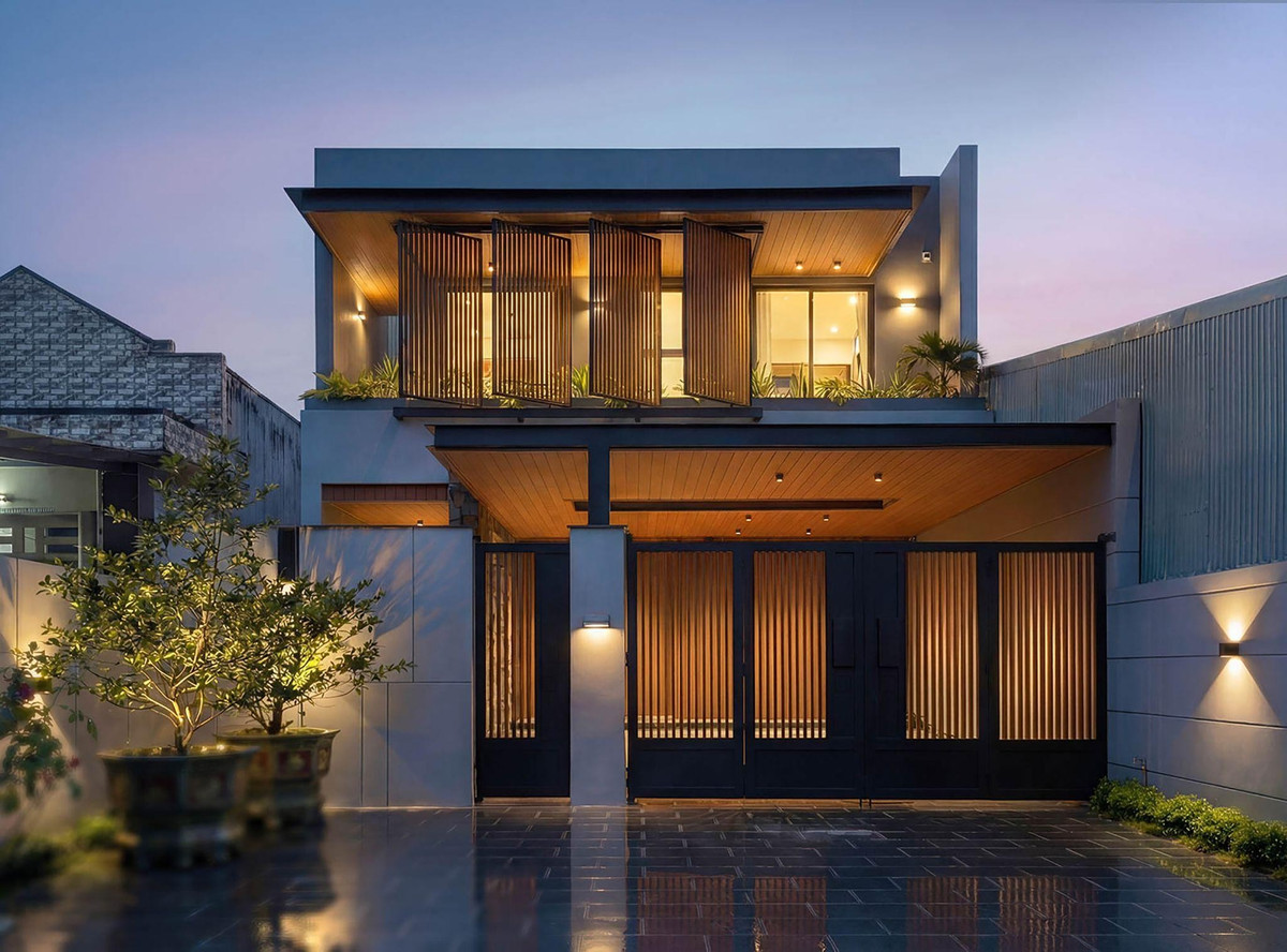 Tọa lạc tại Gò Dầu (Tây Ninh), N-VILLA là mô hình nhà ở nhiệt đới mang tinh thần nghỉ dưỡng. Ảnh: Master Gont