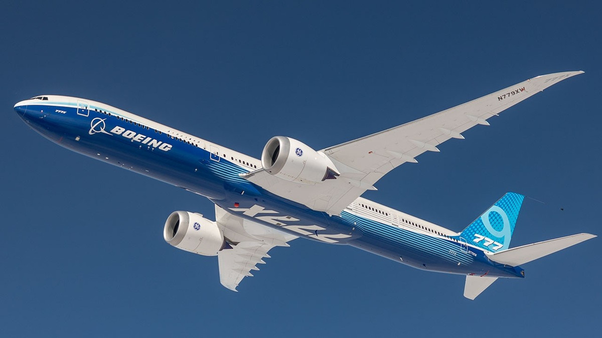 Boeing 777X mới sẽ là máy bay phản lực hai động cơ lớn nhất và hiệu quả nhất thế giới, vượt trội về hiệu suất. Ảnh: Boeing