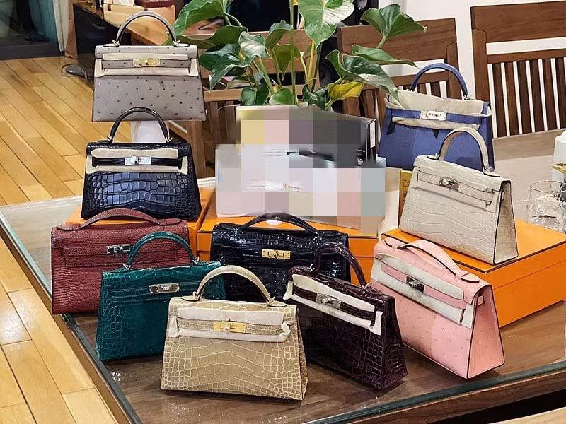 Nhiều người còn cho rằng, hot mom 7 con này sở hữu nhiều túi Hermes hơn cả “nữ hoàng nội y” Ngọc Trinh. Ảnh: FBNV