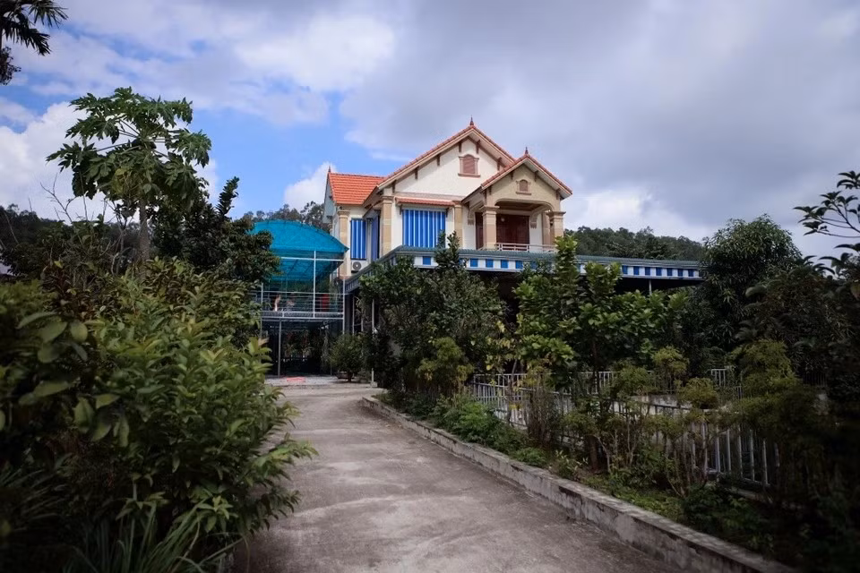 Từng chia sẻ với Znews, gia đình nàng hậu tiết lộ ngôi nhà được xây dựng vào năm 2013. Ảnh: Znews