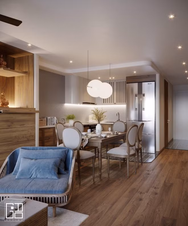 Tháng 3/2023, Tun Phạm mua một căn nhà rộng rãi gần 90m2 tại quận Tây Hồ – “khu đất vàng” ở Hà Nội. Ảnh: Facebook