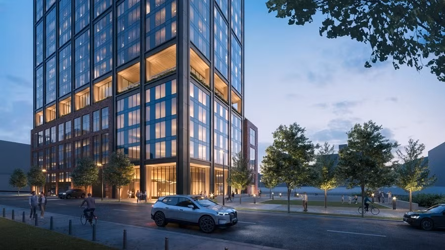 Với chiều cao dự kiến 114,3m, Neutral Edison sẽ vượt xa độ cao 86,6m của Ascent và trở thành ứng viên sáng giá cho danh hiệu tòa nhà gỗ cao nhất thế giới. Ảnh: Neutral