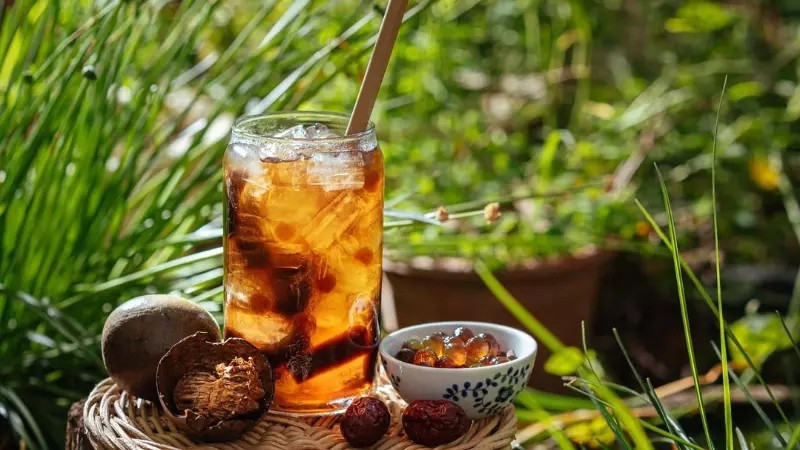 Quả la hán có vị ngọt đậm nhưng dịu, hậu ngọt mát, không gắt như đường mía. Ảnh: Internet