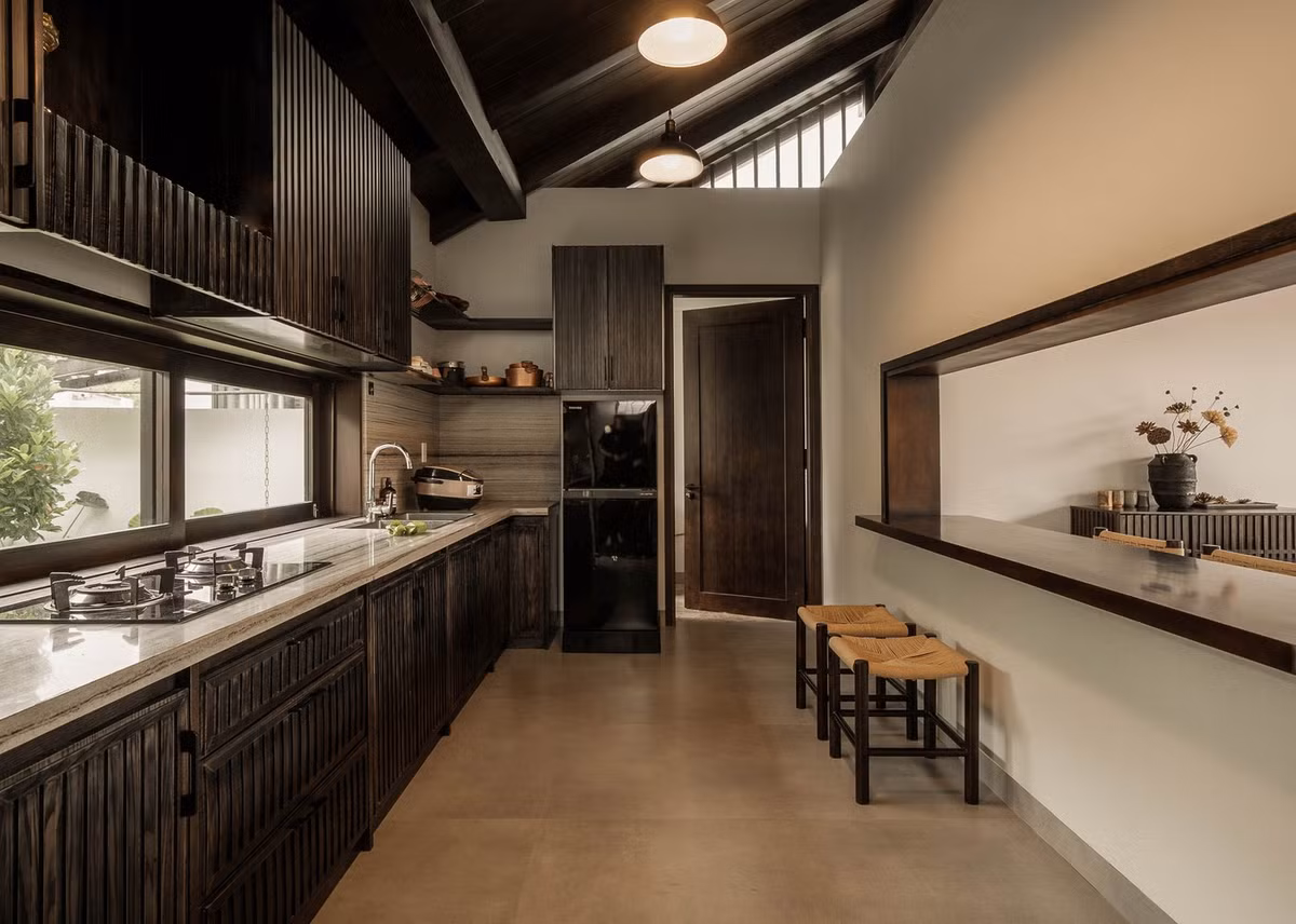 Khu bếp hiện đại và tiện nghi. Ảnh: Nguyen Dang Hieu