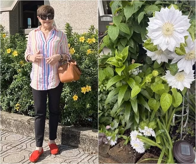 Liên Phạm - bầu sô nổi tiếng, cũng là vợ cũ của Đàm Vĩnh Hưng vừa chia sẻ những hình ảnh mới nhất về khu vườn tại nhà riêng ở Mỹ. Ảnh: FB Lien Pham