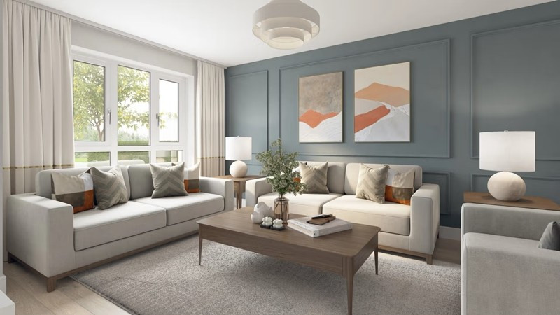 Giữ phòng khách luôn gọn gàng, thông thoáng cũng là cách gián tiếp giúp không gian sáng hơn. Ảnh: Getty