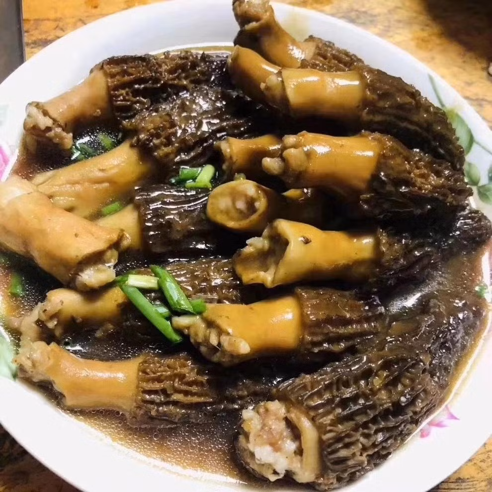 Nấm bụng dê có thể chế biến thành nhiều món như xào, nấu súp, nướng, hầm...Ảnh: Pinterest