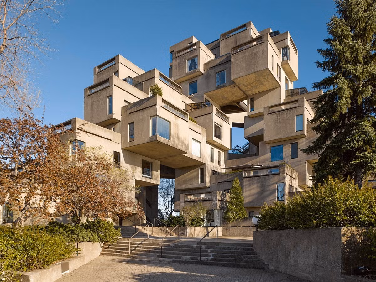 Thông qua nghiên cứu và ứng dụng các mô-đun lắp ghép sẵn, kiến trúc sư Safdie hướng đến mục tiêu giảm chi phí xây dựng, đồng thời mở ra loại hình nhà ở mới: kết hợp tiện nghi, không gian riêng tư với cấu trúc nhà cao tầng trong bối cảnh đô thị hiện đại. Ảnh: Safdie Architects