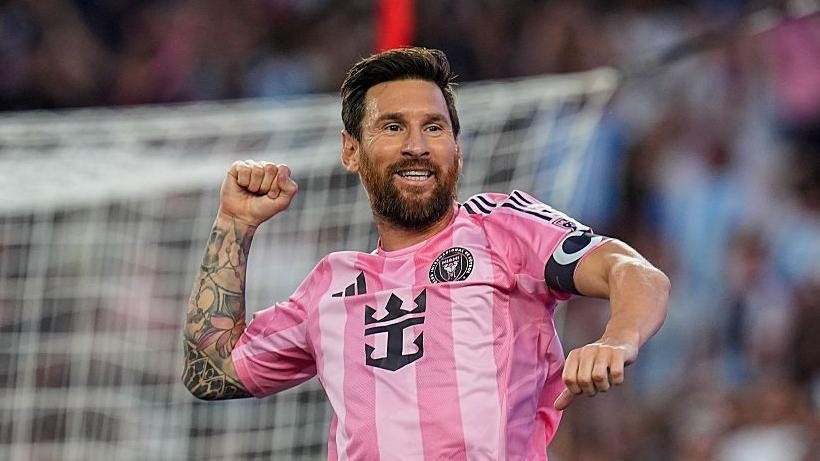 Khoác áo Inter Miami, Lionel Messi có tổng thu nhập khoảng 135 triệu USD (hơn 3,5 nghìn tỷ đồng) trong năm 2025. Ảnh: BBC