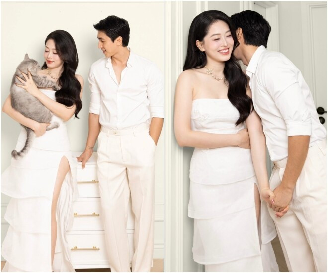 Ngoài biệt thự nghỉ dưỡng, vợ chồng Bình An - Phương Nga hiện sống trong căn hộ đầy đủ tiện nghi. Ảnh: FBNV