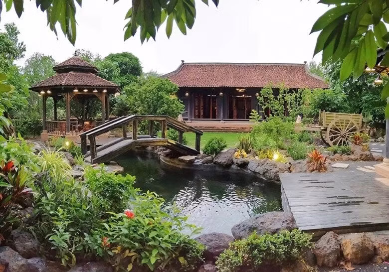 Trước đó, Hoàng Mập rao bán căn biệt phủ rộng 1.600m2 tại xã Trảng Bom (tỉnh Đồng Nai) sau thời gian dài sinh sống. Ảnh: FBNV