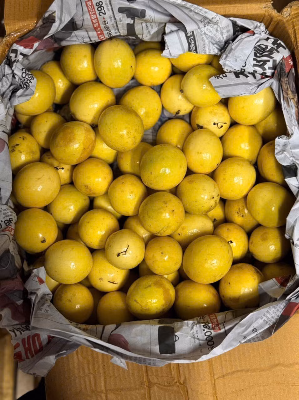 Bên cạnh giống chanh leo có vị chua thường thấy, thời gian gần đây trên thị trường còn xuất hiện loại chanh leo vàng vị ngọt. Ảnh: Facebook