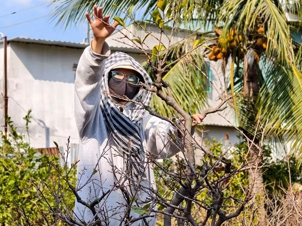 Tùy thời gian làm việc, mỗi người có thể kiếm được từ 200.000 - 300.000 đồng/ngày. Ảnh: Dân Việt