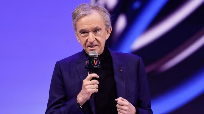 Với khối tài sản này, Bernard Arnault là tỷ phú giàu thứ 7 thế giới, đồng thời là người giàu nhất Châu Âu. Ảnh: Skynews