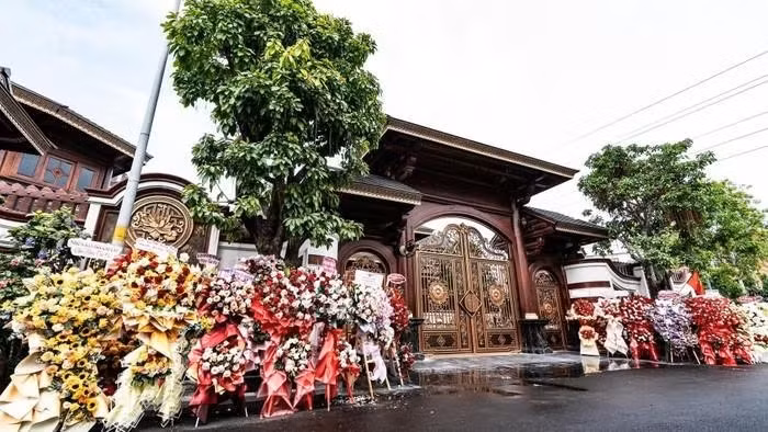 Vợ chồng Mailisa sở hữu biệt phủ rộng hơn 4.000 m2 tại khu dân cư Thới An (quận 12 cũ, TP HCM). Ảnh: FBNV