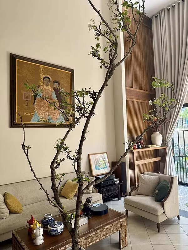 Một góc khác trong biệt thự của Quang Dũng. Ảnh: FBNV