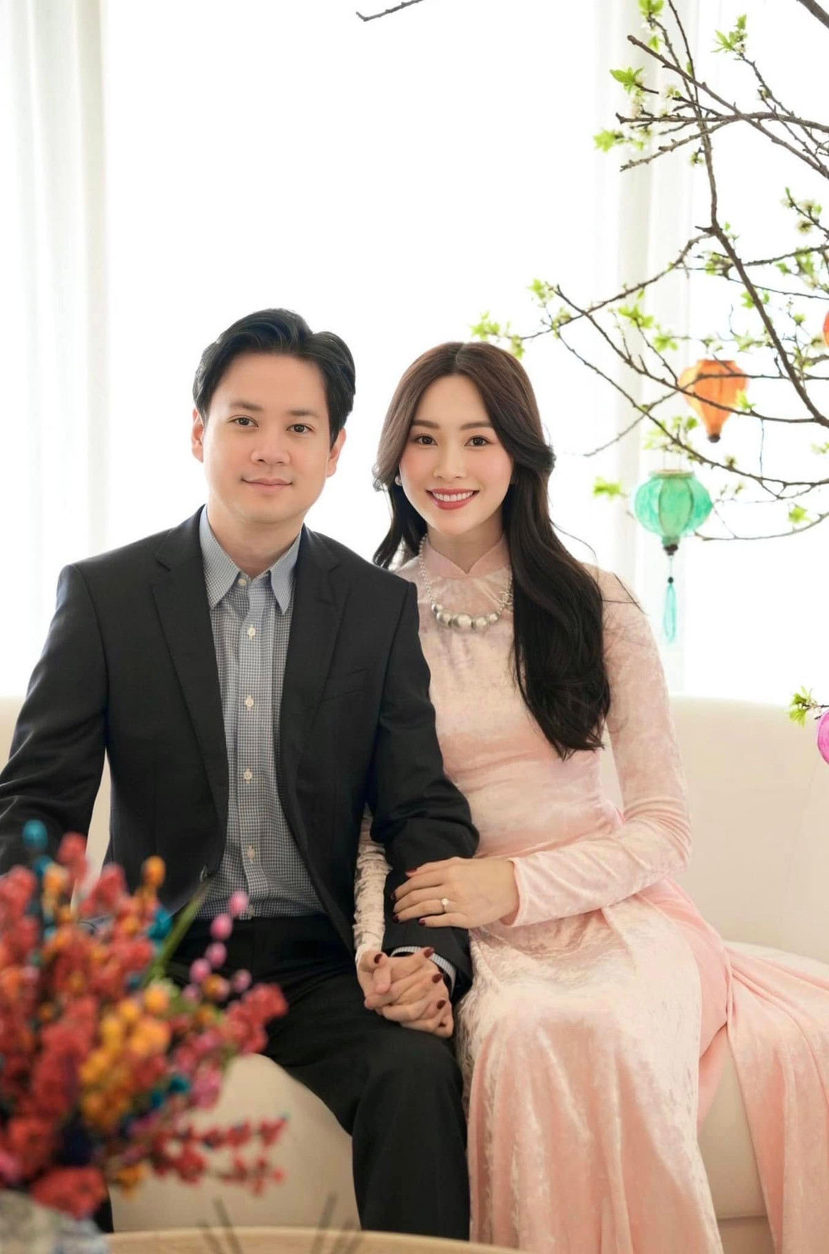 Sau khi kết hôn, vợ chồng Đặng Thu Thảo sống trong căn biệt thự sang trọng tại Quận 1 (cũ) TP HCM. Giữa năm 2024, gia đình nàng Hậu quyết định chuyển sang một cơ ngơi rộng rãi hơn. Ảnh: FB Dang Thu Thao