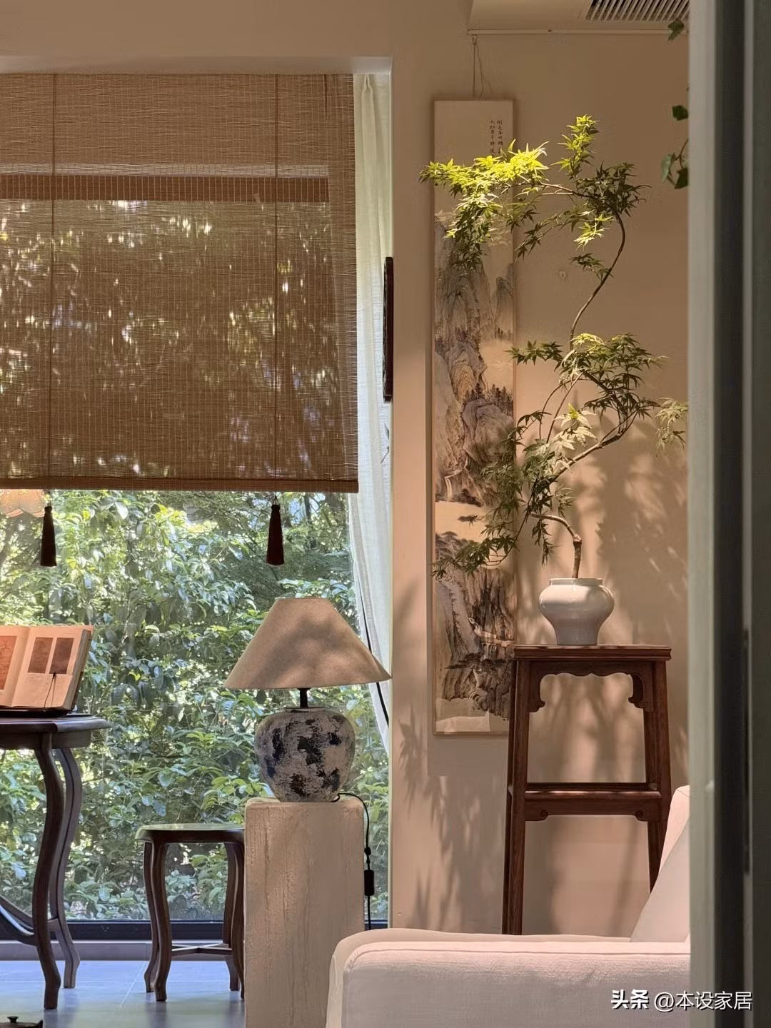 Xiao Ke chọn thẩm mỹ thời Tống: thanh lịch, tự nhiên, ấm áp, tinh tế. Mỗi góc nhà là một lát cắt văn hóa hòa cùng hơi thở đời sống đương đại. Ảnh: Sohu