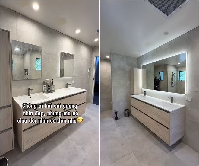 Không gian phòng tắm rộng rãi. Ảnh: FBNV