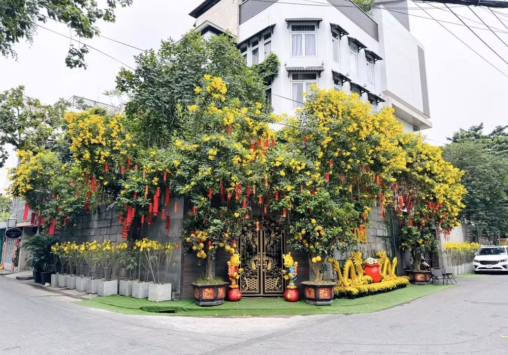 Biệt thự của Đàm Vĩnh Hưng nằm trong một khu dân cư cao cấp. Đây là không sống của nam ca sĩ cùng mẹ và con trai, cũng là nơi tụ tập thường xuyên của anh và bạn bè thân thiết. Ảnh: FBNV