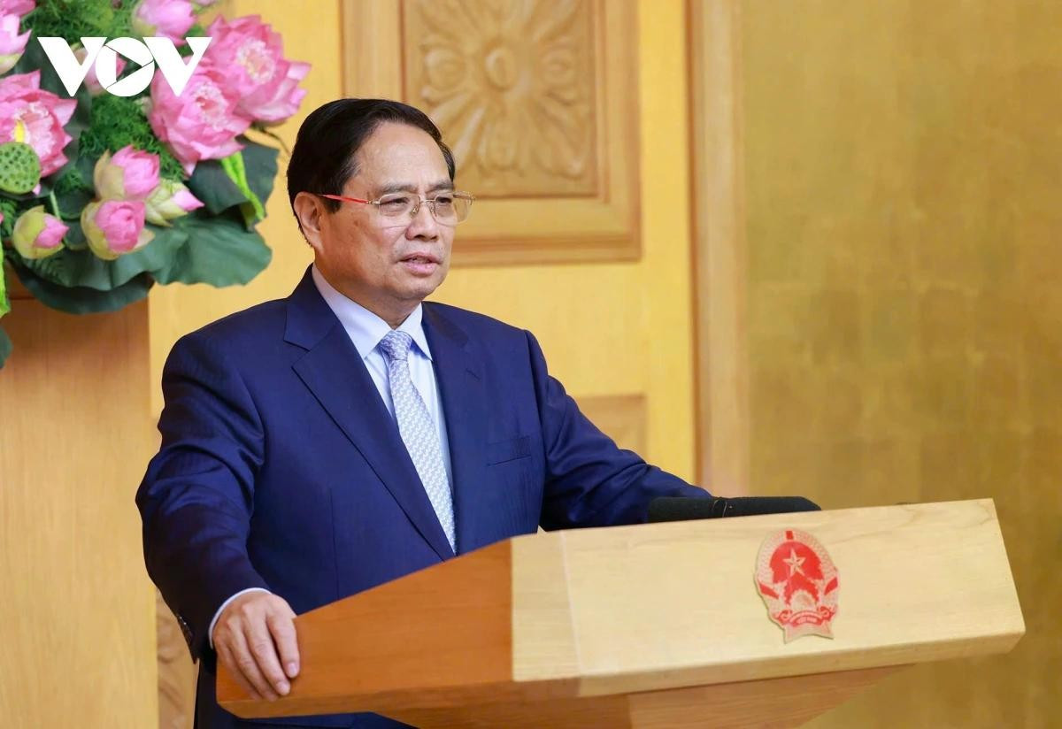 Thủ tướng Phạm Minh Chính tại tọa đàm với các doanh nghiệp Anh quốc đang đầu tư tại Việt Nam