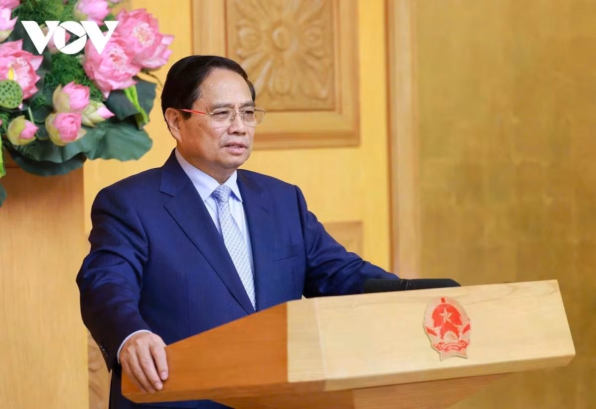 Thủ tướng Phạm Minh Chính tại tọa đàm với các doanh nghiệp Anh quốc đang đầu tư tại Việt Nam