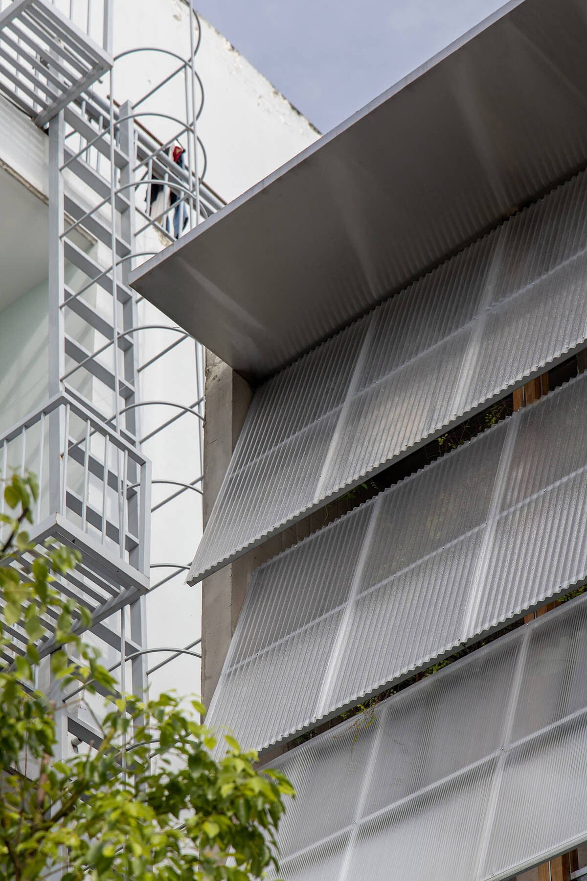 Theo đánh giá của ban giám khảo, Lá-Sách House là một mô hình nhà ở “tích hợp khí hậu, sinh thái và đời sống gia đình một cách tự nhiên, khiến không gian sống dường như mở rộng vượt ra ngoài vỏ bọc của nó”. Ảnh: atelier tho.A