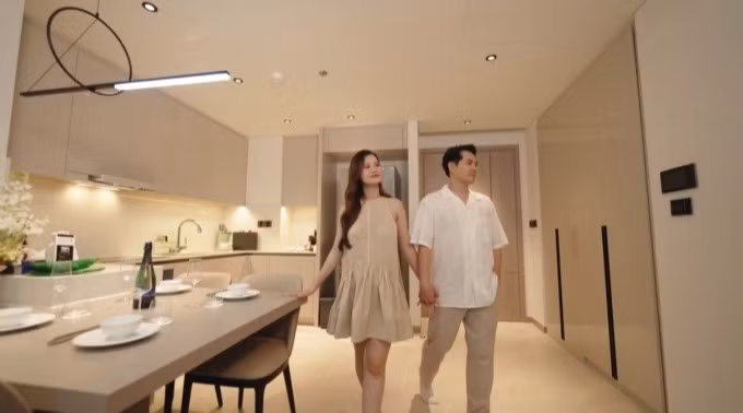 Căn hộ mới của Đông Nhi - Ông Cao Thắng có mức giá khoảng 300 triệu đồng/m2, thuộc top bất động sản cao cấp nhất trong khu vực. Ảnh chụp màn hình