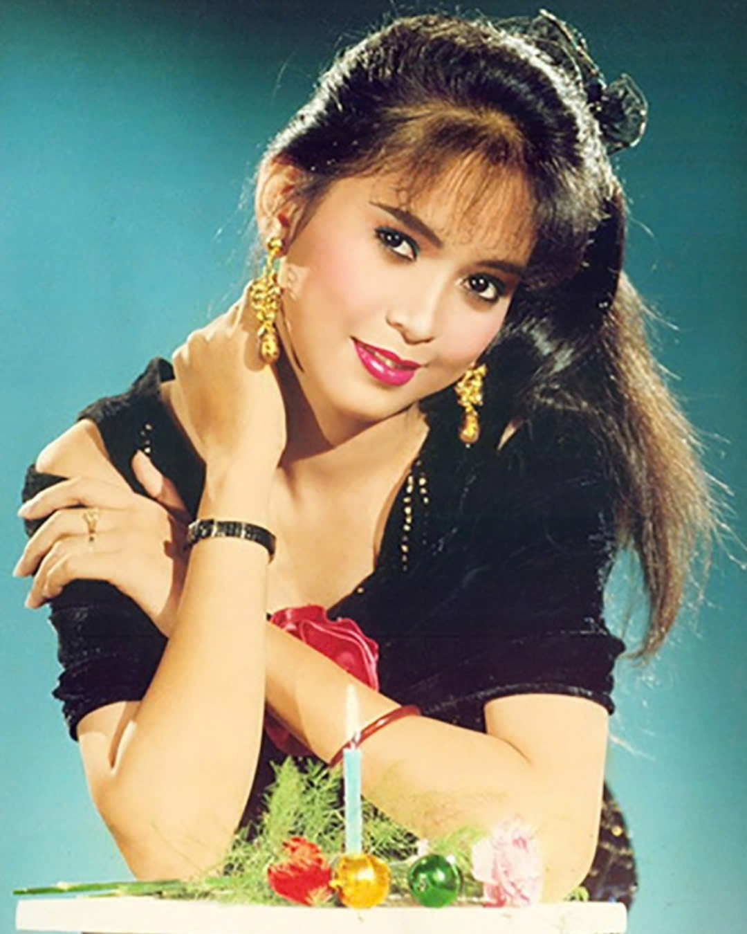 Sở hữu gương mặt xinh đẹp, bà Thủy Tiên từng được mệnh danh là một trong tứ đại mỹ nhân của màn ảnh Việt. Ảnh: Internet