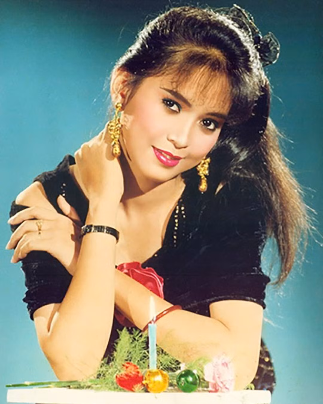 Sở hữu gương mặt xinh đẹp, bà Thủy Tiên từng được mệnh danh là một trong tứ đại mỹ nhân của màn ảnh Việt. Ảnh: Internet