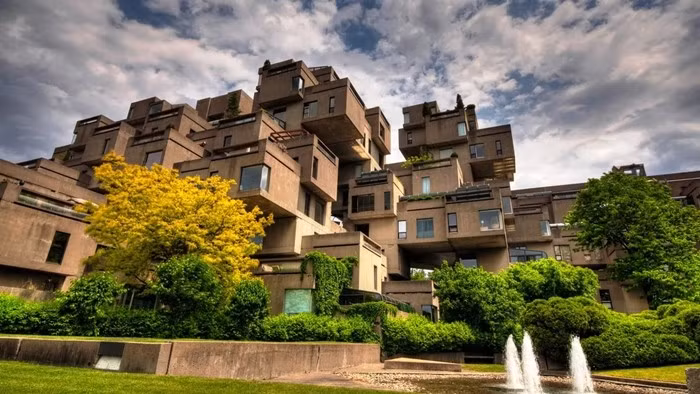 Habitat 67 được bình chọn là một trong 10 công trình độc nhất vô nhị trên thế giới với lối kiến trúc phá vỡ mọi chuẩn mực. Ảnh: Courtesy of Richard McGuire
