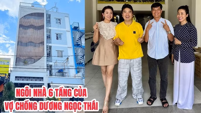 Dương Ngọc Thái là một trong những giọng ca bolero được yêu thích với loạt hit như "Gọi đò", "Sầu tím thiệp hồng"...Nam ca sĩ hiện sống cùng vợ là ca sĩ Triệu Ái Vy và các con trong ngôi nhà phố 6 tầng tại TP HCM. Ảnh: FBNV