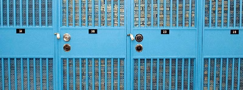 Vàng được lưu trữ trong các ngăn có ổ khóa và con dấu của kiểm toán viên. Ảnh: Hirschsecure