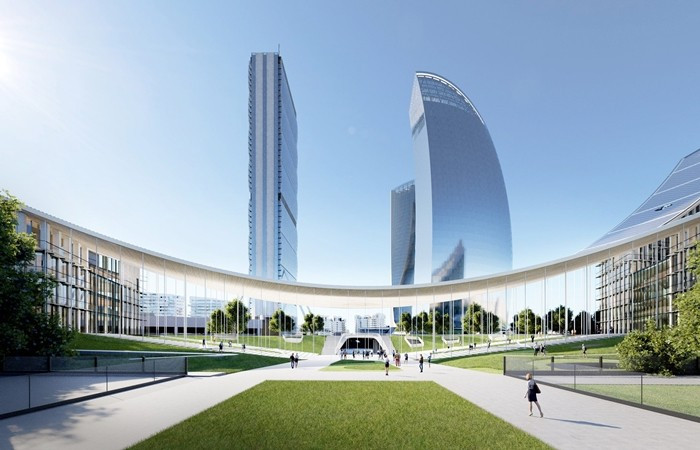 Thiết kế tích hợp các phương pháp làm mát thụ động, chẳng hạn như làm mát bằng nước ngầm và lưu trữ nhiệt, dự kiến ​​sẽ giảm nhu cầu năng lượng lên đến 40%. Ảnh: Dezeen