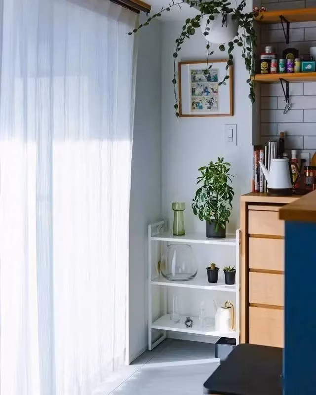 Khu bếp mở giúp tối ưu diện tích và tạo sự kết nối với phòng ăn. Ảnh: 6parkbbs