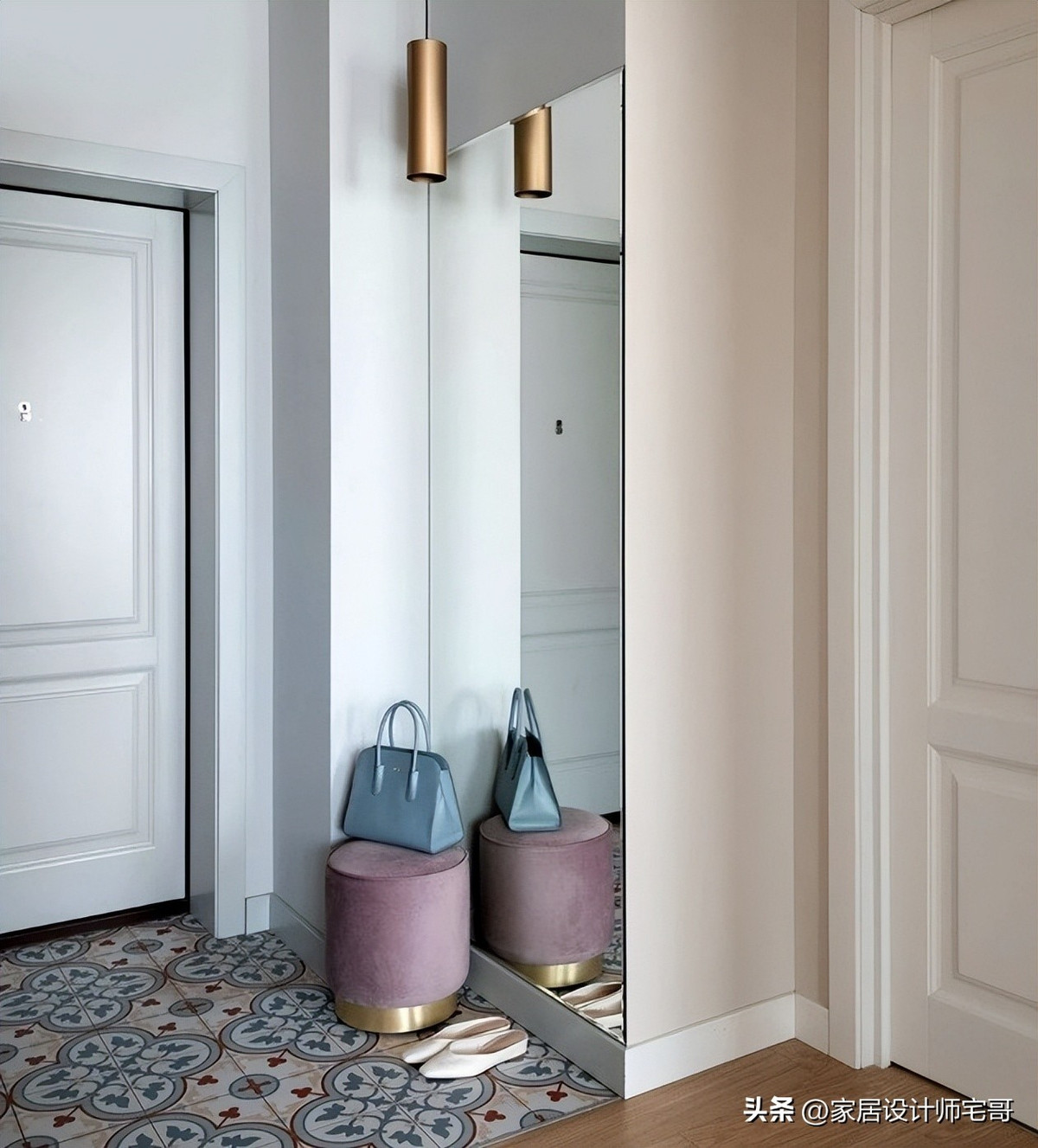 Khi nhận nhà thô, căn hộ vốn đã vuông vức. Nhà thiết kế chỉ tinh chỉnh thông minh để tối ưu toàn bộ không gian. Ảnh: Sohu